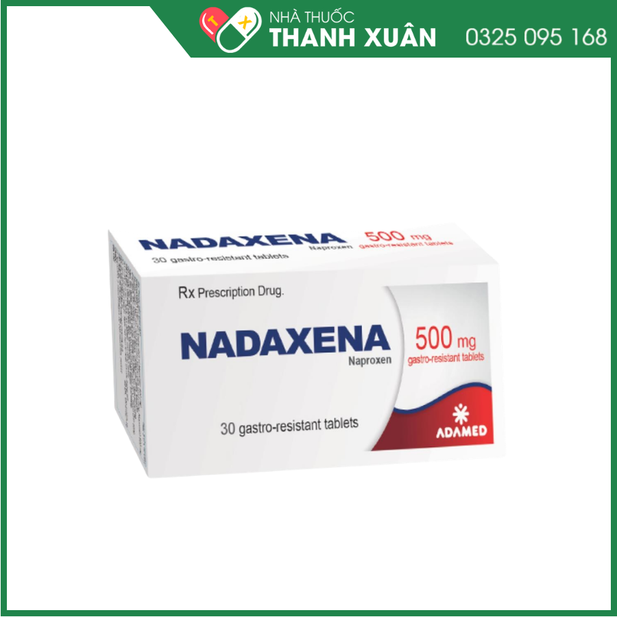 Nadaxena 500mg giảm triệu chứng đau và viêm khớp mạn tính